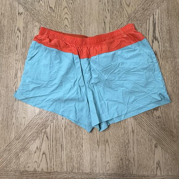 Columbia Pants - Columbia Color block Shorts Teal Orange XL